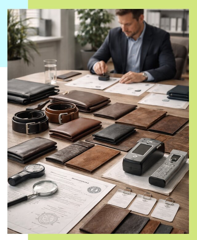 Сертификация кожаных изделий в Нальчике от 12436 р. | Алешин-Нль