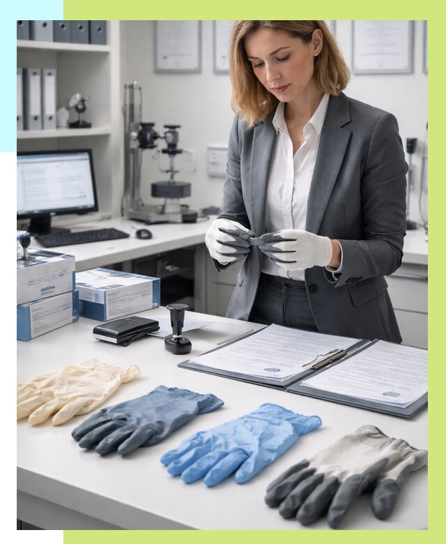 Сертификация перчаток в Нальчике от 8809 р. | Алешин-Нль