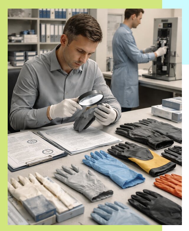 Сертификация перчаток и средств защиты продукции в Нальчике