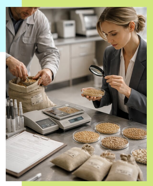 Сертификация зерна в Нальчике по цене от 15545 р. | Алешин-Нль