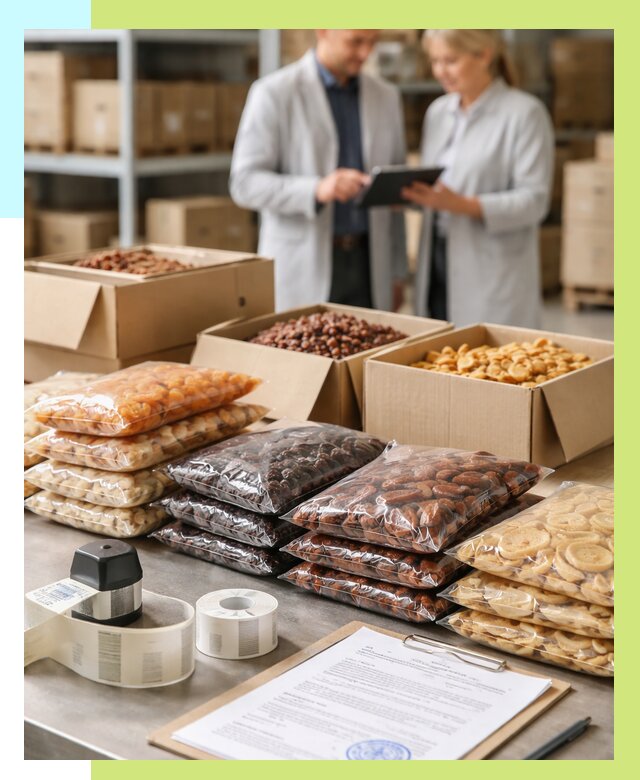 Сертификация сухофруктов в Нальчике от 12436 р. | Алешин-Нль под ключ