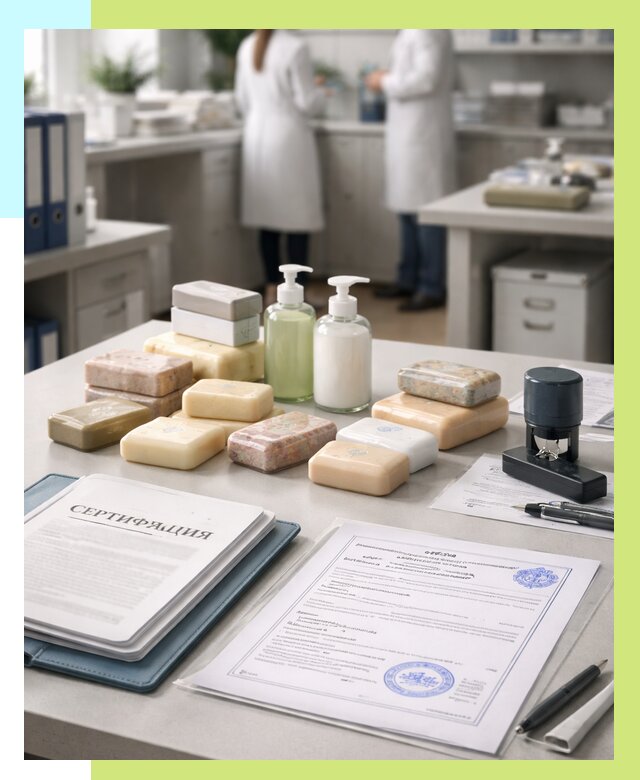 Сертификация мыла и сертификат на мыло в Нальчике от 12436 | Алешин-Нль