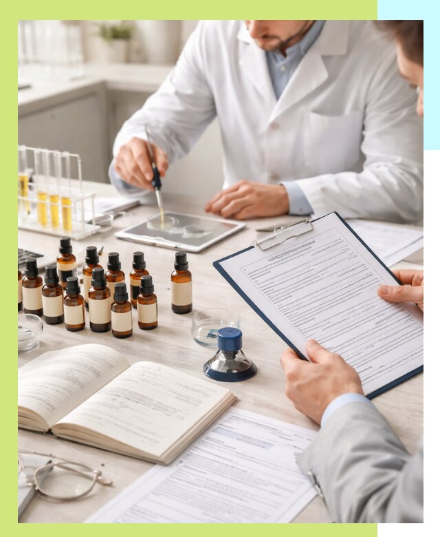 Сертификация эфирных масел и документация качества в Нальчике