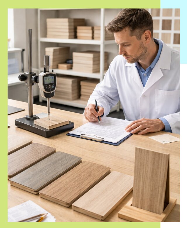 Сертификация ламината с испытаниями и оформлением документов в Нальчике