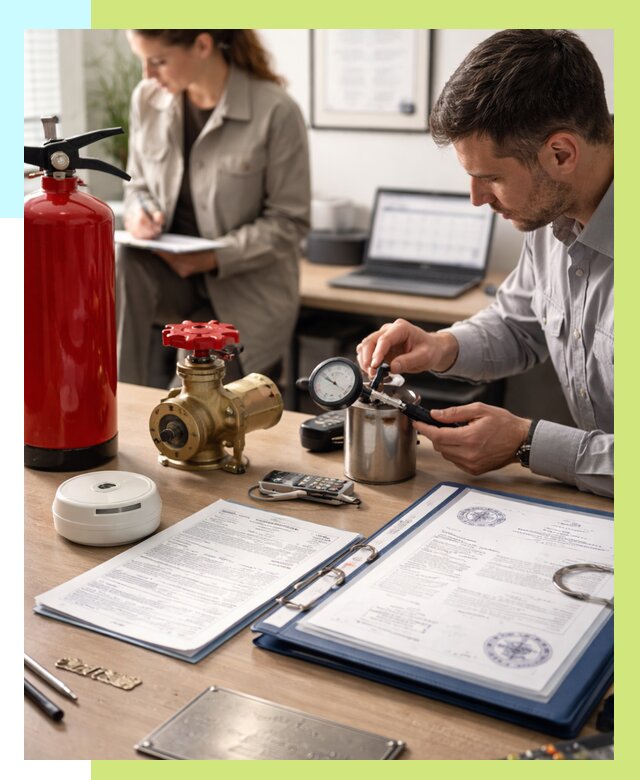 Сертификация пожарного оборудования в Нальчике от 15545 р.|Алешин-Нль