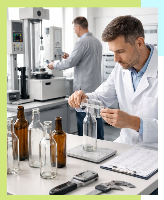 Сертификация стеклянных бутылок и сопутствующей упаковки в Нальчике