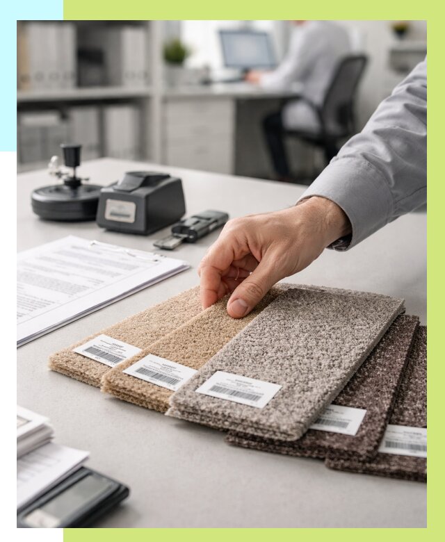 Сертификация ковролина в Нальчике от 15545 р., Алешин-Нль