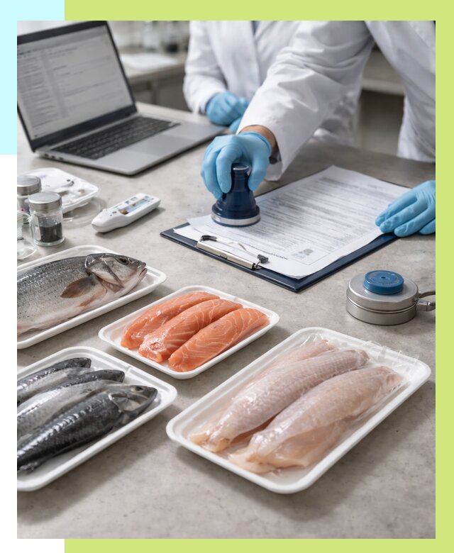 Сертификация рыбы и сертификат в Нальчике от 15545 р. | Алешин-Нль
