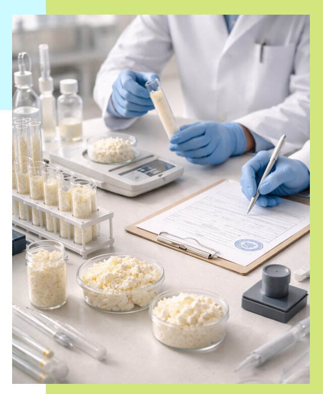 Сертификация творога в Нальчике от 12436 р. под ключ | Алешин-Нль