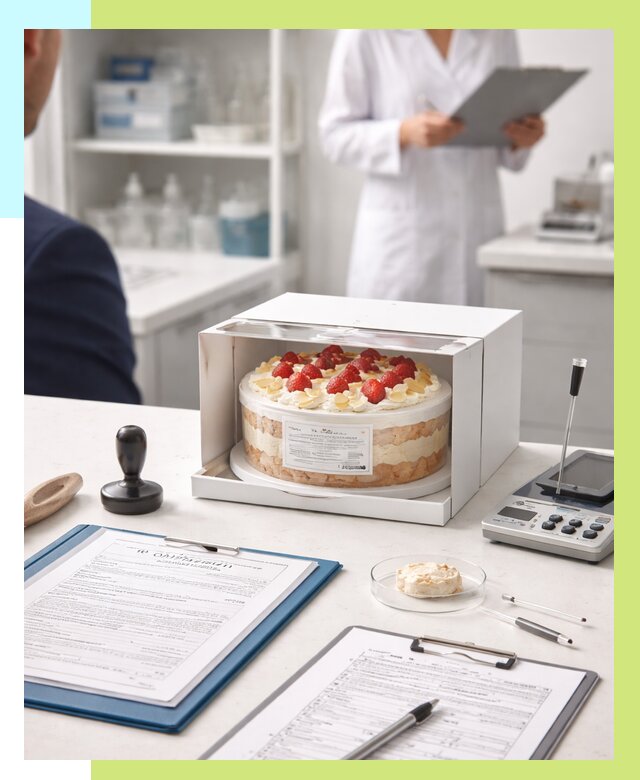 Сертификация тортов в Нальчике от 9327 р. заказать | Алешин-Нль