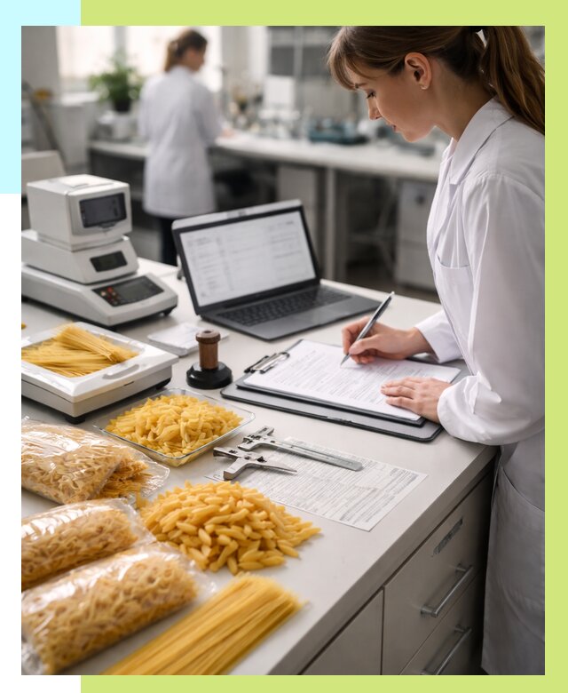 Сертификация макаронных изделий в Нальчике от 15545 р. | Алешин-Нль