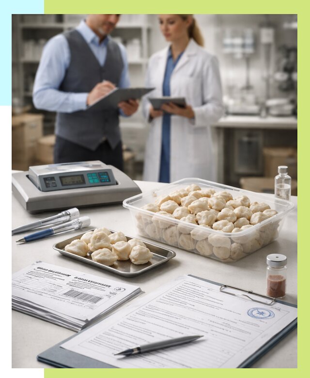 Сертификация пельменей в Нальчике от 15545 р. срочно | Алешин-Нль