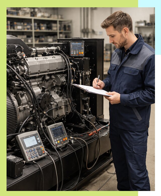 Сертификация дизельных генераторов и их оборудования в Нальчике