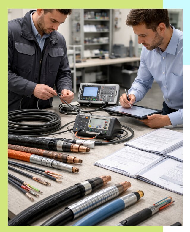 Сертификация кабеля и электропроводки в Нальчике под ключ