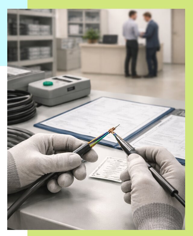 Сертификация провода в Нальчике от 18653 р. в Алешин-Нль