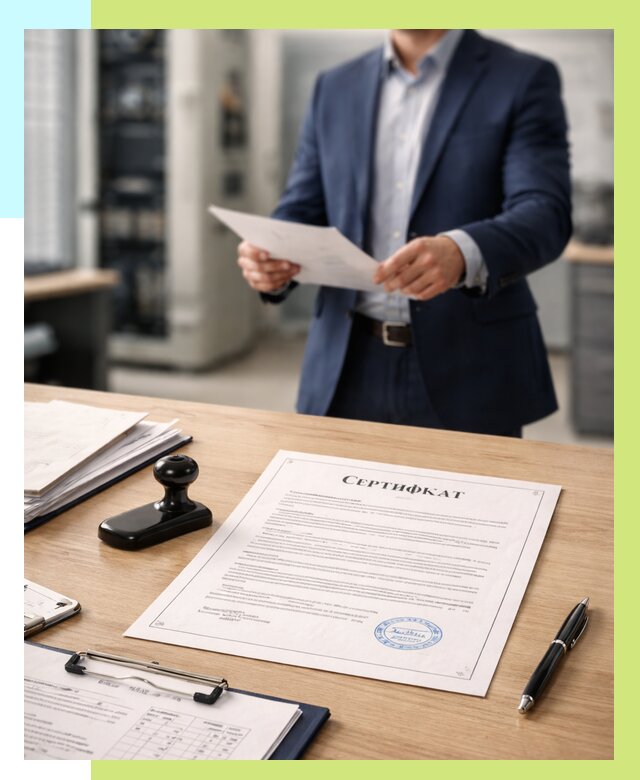 Сертификат на оборудование в Нальчике от 15545 р. | Алешин-Нль