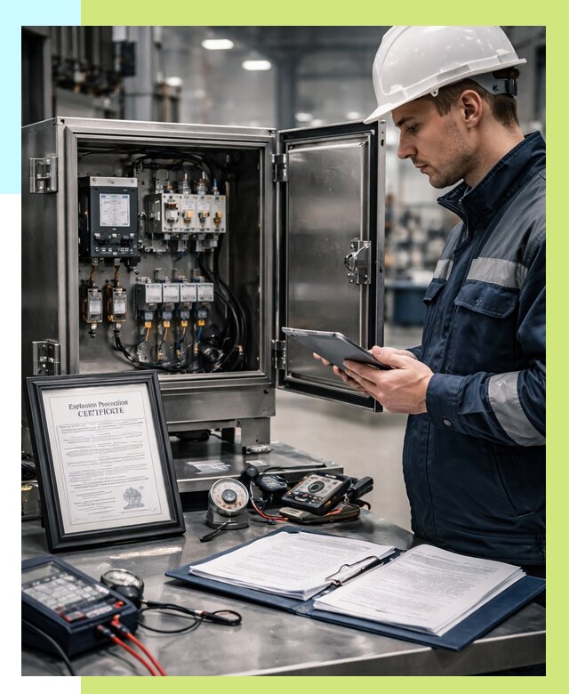 Сертификат взрывозащиты в Нальчике от 46634 р. | Алешин-Нль