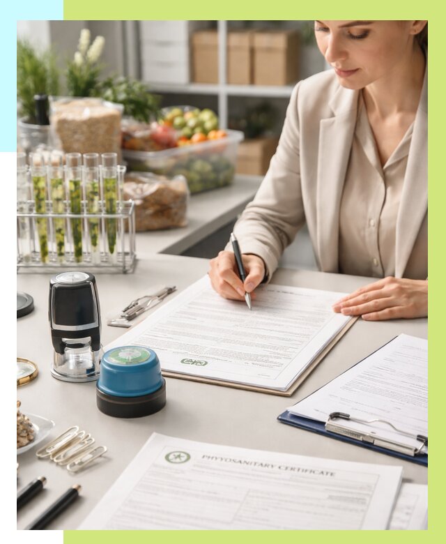 Фитосанитарный сертификат оформить в Нальчике от 4663 р. | Алешин-Нль