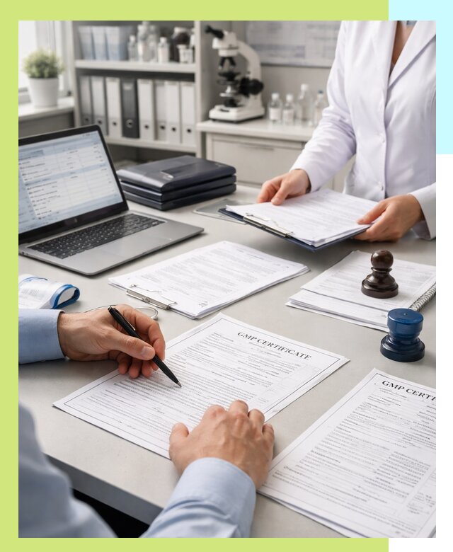 Оформление сертификата GMP в Нальчике для фармпроизводства