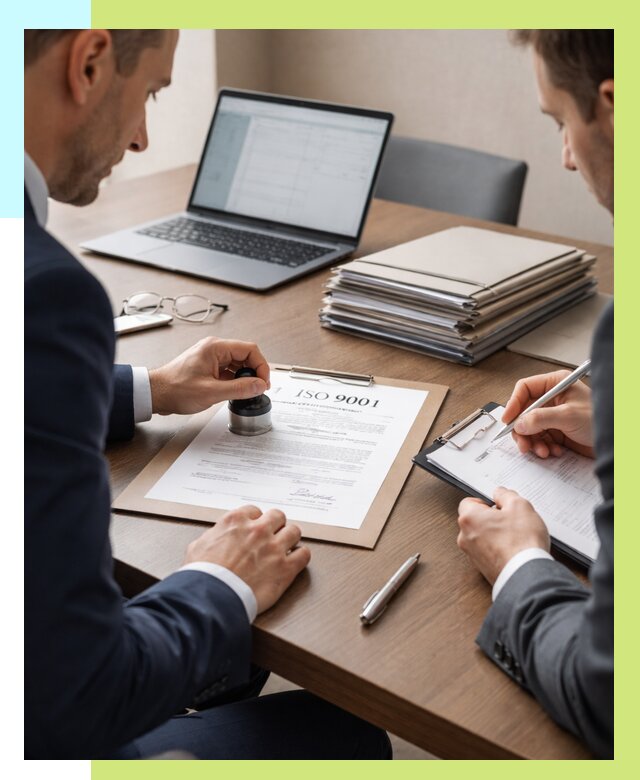 Сертификат ISO 9001 в Нальчике купить от 82904 р. | Алешин-Нль