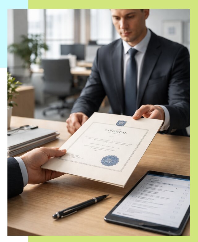 Сертификат ISO 30301 в Нальчике от 36271 р. | Алешин-Нль - под ключ