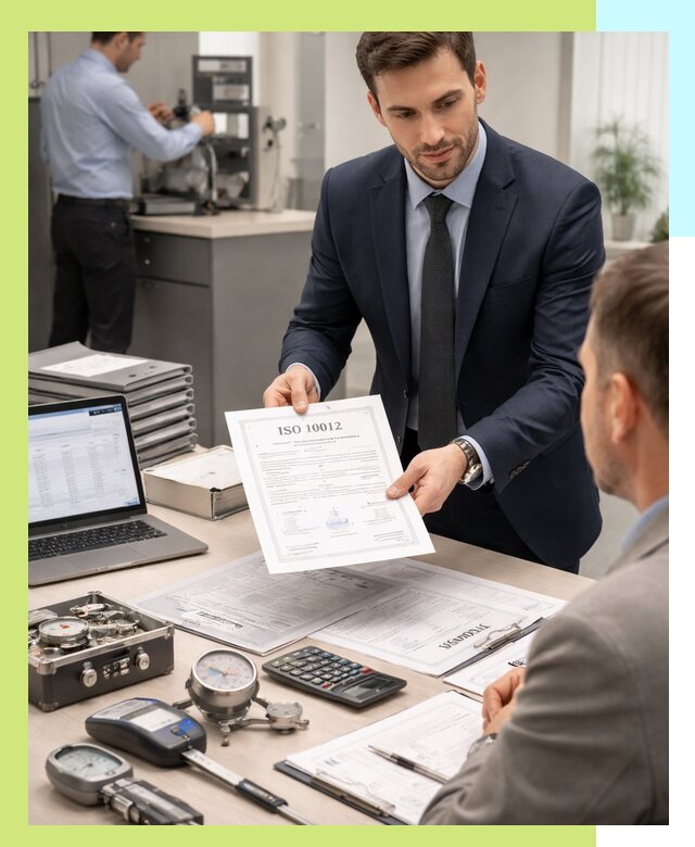 Выдача сертификата ISO 10012 по требованиям метрологии в Нальчике
