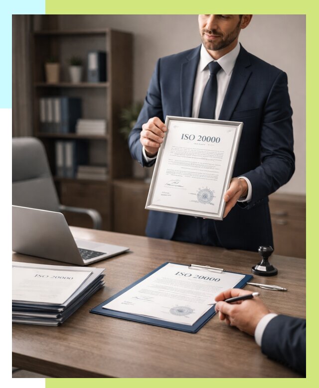 Сертификат ISO 20000 в Нальчике под ключ от 124356 р., Алешин-Нль