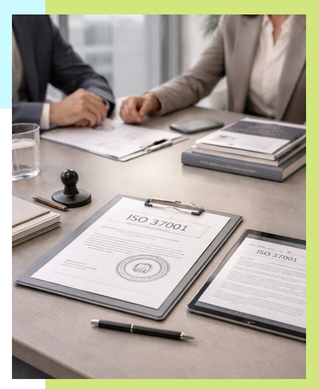 Сертификат ISO 37001 в Нальчике оформить от 124356 р. Алешин-Нль