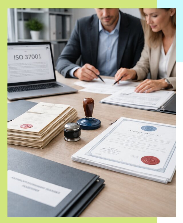 Получение сертификата ISO 37001 по системе борьбы с коррупцией в Нальчике