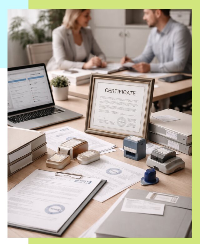 Сертификация компании в Нальчике от 46634 р. | Алешин-Нль — заказ